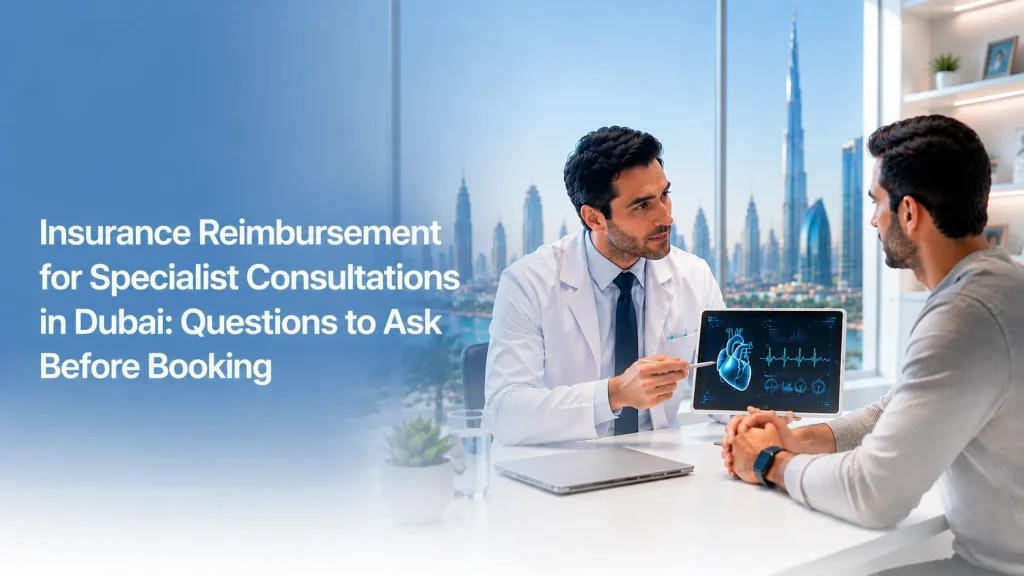 insurance reimbursement Dubai specialist consultation